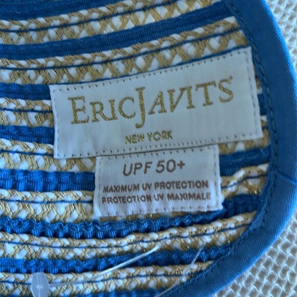 Eric Javits Packable Visor with UPF50+ with Detachable Forehead Pad - Picture 7 of 13